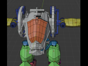 avatar amp suit exoskeleton robot 3D Model