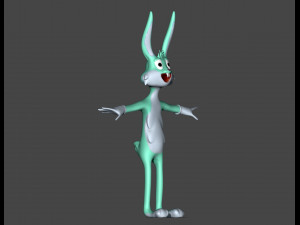 bugs bunny 3Dモデル