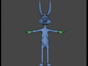 bugs bunny 3Dモデル