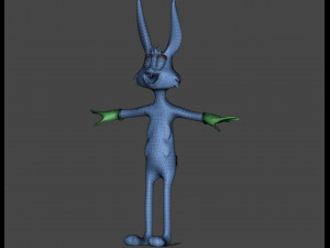 bugs bunny 3Dモデル