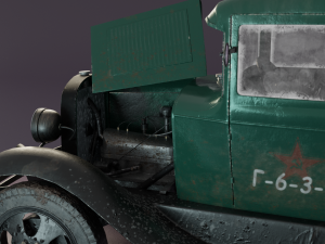 gaz-aa Modelo 3D