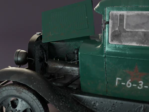 gaz-aa Modello 3D