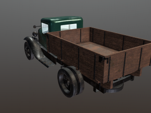 gaz-aa Modelo 3D