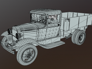 gaz-aa Modelo 3D