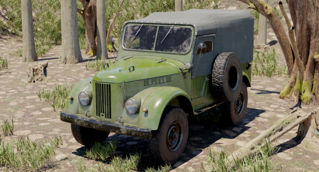 gaz69 3D मॉडल .c4d .max .obj .3ds .fbx .stl .blend 