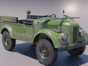 gaz69 3D मॉडल