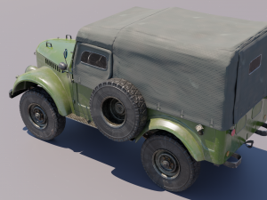 gaz69 3D मॉडल