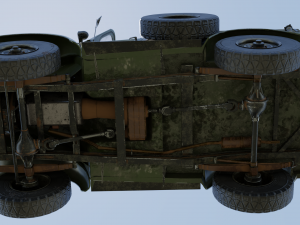 gaz69 3D मॉडल