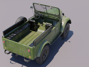 gaz69 3D मॉडल