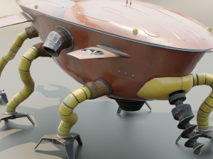 engineering drone scifi Model 3D