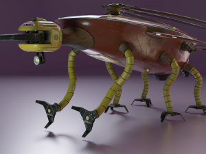 engineering drone scifi Model 3D