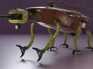 engineering drone scifi 3D Model