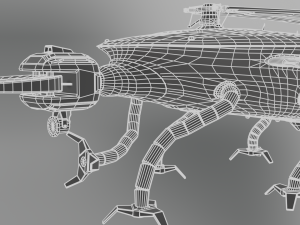 engineering drone scifi Model 3D