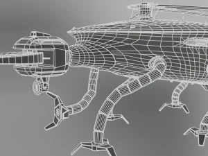 engineering drone scifi 3D Model