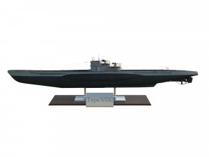 desktop models of german submarines 3D Модель