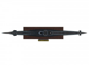 desktop models of german submarines 3D Модель