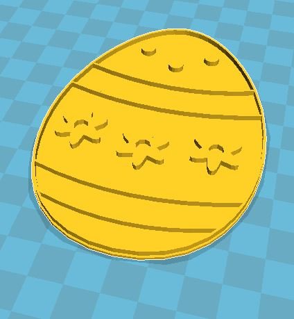 3d easter egg 3D Print Model .c4d .max .obj .3ds .fbx .stl .blend 