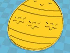 3d easter egg 3D Print Model