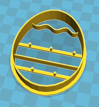 3d easter egg 2 Modello di stampa 3D .c4d .max .obj .3ds .fbx .stl .blend 