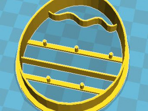 3d easter egg 2 3D-printmodel
