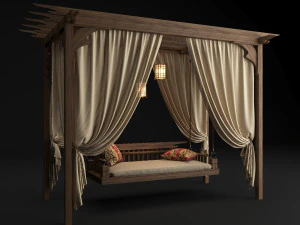 columpio de jard&iacute;n Modelo 3D