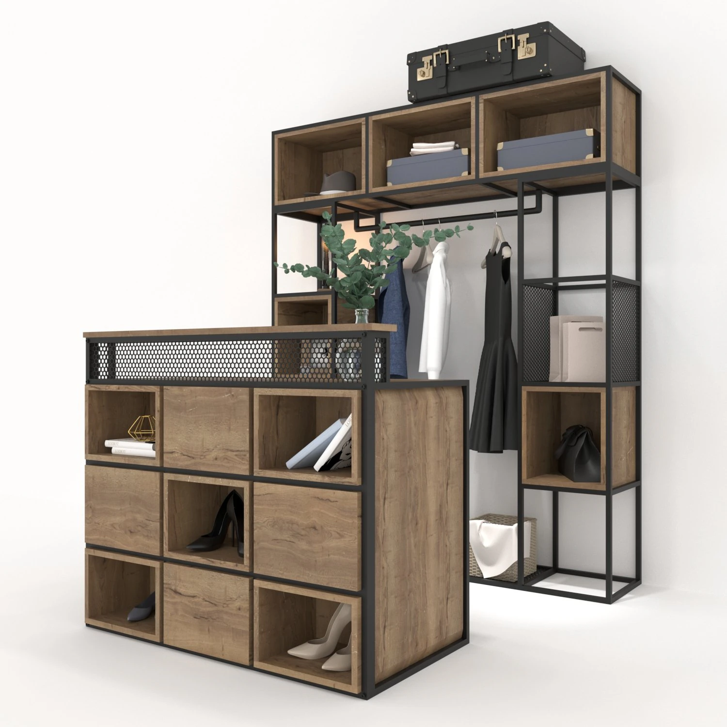 wardrobe ii 3D Model .c4d .max .obj .3ds .fbx .stl .blend 