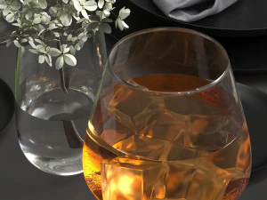 table setting 3D Model