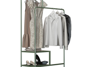 clothing rack iii Modèle 3D