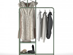 clothing rack iii Modèle 3D