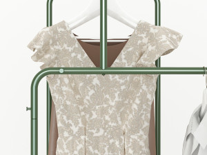 clothing rack iii Modèle 3D