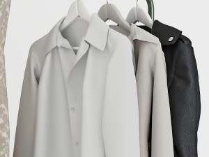 clothing rack iii Modèle 3D