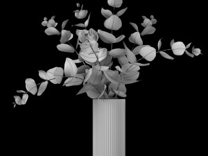 bouquet of eucalyptus branches 3Dモデル