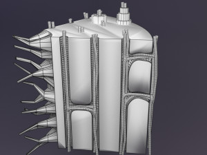 Bone histology anatomy 3D Model 3D