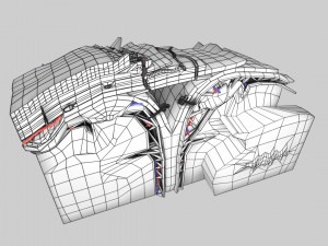 Brain hemorrhage types model Modelo 3D