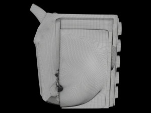 Breast anatomy histology detailed labelled precise to scale model 3D Модель