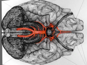 Circle of willis 3D Model