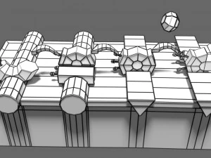 3D COAGULATION CASCADE COMMON PATHWAY 3D Model