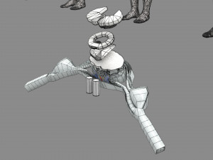 Spinal cord injuries and its various sensory and motor signs 3D Модель