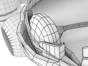 Diabetic eye diseases model 3D Model