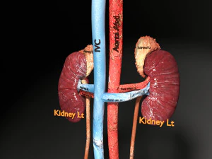 Genito urinary tract 3D 3D Model