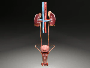 Genito urinary tract 3D 3D Model