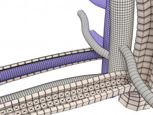 Hepatic lobule Modelo 3D