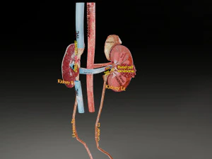 Renal cell carcinoma 3D Model