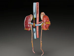 Renal cell carcinoma 3D Model