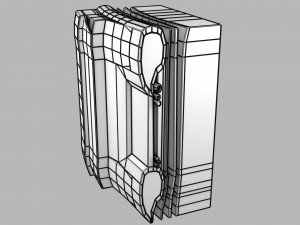 Thoracic wall layers model 3D 模型