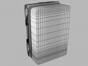 Thoracic wall layers model 3D 模型
