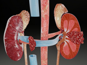 Renal cell carcinoma 3D Model