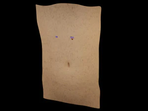 Mole nevus cancer Malignant melanoma differences 3D 3D Model