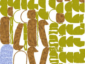 Mitochondria Microscopy detailed labelled 3D Model