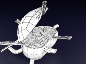 Lymph node Lymphatic system 3D 3D-Modell